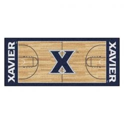 Fanmats Xavier Basketball Court Runner, 30"x72"