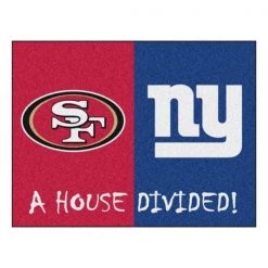 Fanmats SF 49ers - Giants House Divided Rug