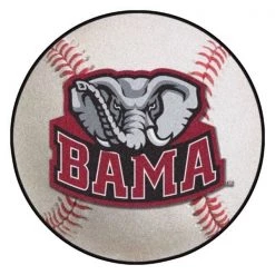 Fanmats Alabama Baseball Mat 27" diameter Bama