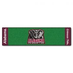 Fanmats Alabama Putting Green Runner Second Logo