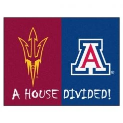 Fanmats Arizona State-Arizona House Divided Rug
