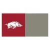 Fanmats Arkansas 18"x18" Carpet Tiles, PK20 -Rugs&Mats Official Shop Grainger G5681398