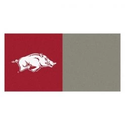 Fanmats Arkansas 18"x18" Carpet Tiles, PK20
