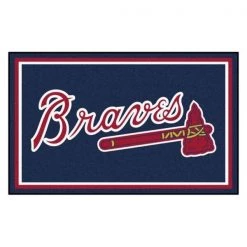 Fanmats Atlanta Braves 4x6 Rug