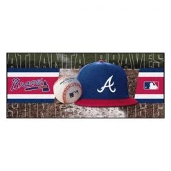 Fanmats Atlanta Braves Baseball Runner 30"x72"