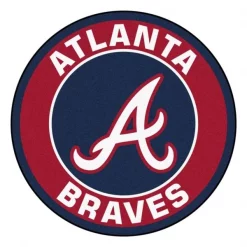Fanmats Atlanta Braves Roundel Mat 27" diameter