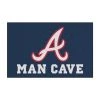 Fanmats Atlanta Braves Man Cave Rug -Rugs&Mats Official Shop Grainger G5682107