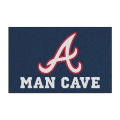 Fanmats Atlanta Braves Man Cave Rug