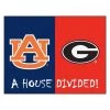 Fanmats Auburn - Georgia House Divided Rug -Rugs&Mats Official Shop Grainger G5682621