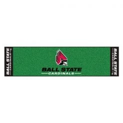 Fanmats Ball State Putting Green Runner 18"x72"