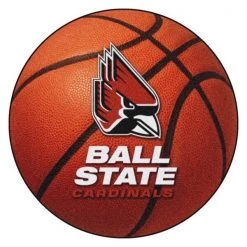 Fanmats Ball State Basketball Mat 27" diameter