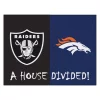 Fanmats Broncos - Raiders House Divided Rug -Rugs&Mats Official Shop Grainger G5685981