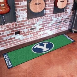 Fanmats Brigham Young Putting Green Mat 18"x72"