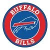 Fanmats Buffalo Bills Roundel Mat 27" diameter -Rugs&Mats Official Shop Grainger G5686499