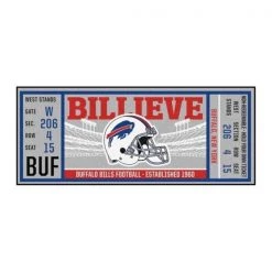 Fanmats Buffalo Bills Ticket Runner 30"x72"