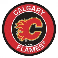 Fanmats Calgary Flames Roundel Mat 27" diameter