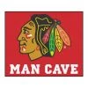 Fanmats Chicago Blackhawks ManCave Tailgater Rug -Rugs&Mats Official Shop Grainger G5689667