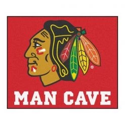 Fanmats Chicago Blackhawks ManCave Tailgater Rug