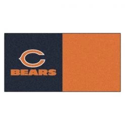 Fanmats Chicago Bears 18"x18" Carpet Tiles, PK20