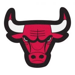 Fanmats Chicago Bulls Mascot Mat - Bull