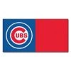 Fanmats Chicago Cubs 18"x18" Carpet Tiles, PK20 -Rugs&Mats Official Shop Grainger G5690023