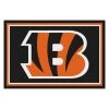 Fanmats Cincinnati Bengals 8x10 Rug -Rugs&Mats Official Shop Grainger G5690583