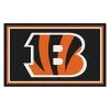 Fanmats Cincinnati Bengals 4x6 Rug -Rugs&Mats Official Shop Grainger G5690653