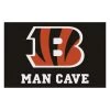 Fanmats Cincinnati Bengals Man Cave Rug -Rugs&Mats Official Shop Grainger G5690680