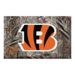 Fanmats Cincinnati Bengals Scraper Mat- Camo
