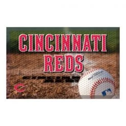 Fanmats Cincinnati Reds Scraper Mat- Ball