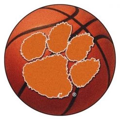 Fanmats Clemson Basketball Mat 27" diameter