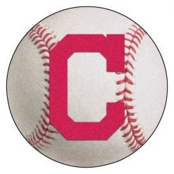 Fanmats Cleveland Indians "Block-C" Baseball Mat
