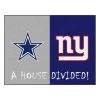 Fanmats Cowboys - Giants House Divided Rug -Rugs&Mats Official Shop Grainger G5693919