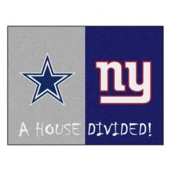 Fanmats Cowboys - Giants House Divided Rug
