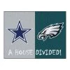 Fanmats Cowboys - Eagles House Divided Rug -Rugs&Mats Official Shop Grainger G5693943