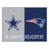 Fanmats Cowboys - Patriots House Divided Rug -Rugs&Mats Official Shop Grainger G5693952