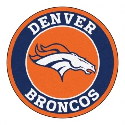 Fanmats Denver Broncos Roundel Mat 27" diameter