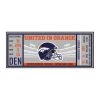 Fanmats Denver Broncos Ticket Runner 30"x72" -Rugs&Mats Official Shop Grainger G5695720