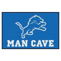 Fanmats Detroit Lions Man Cave Rug