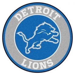 Fanmats Detroit Lions Roundel Mat 27" diameter