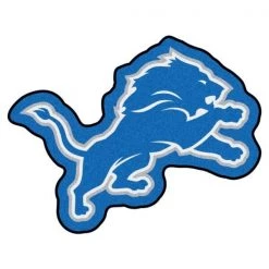 Fanmats Detroit Lions Mascot Mat