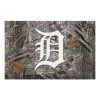 Fanmats Detroit Tigers Scraper Mat- Camo -Rugs&Mats Official Shop Grainger G5696813