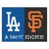 Fanmats Dodgers - Giants House Divided Rug -Rugs&Mats Official Shop Grainger G5696877