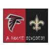 Fanmats Falcons - Saints House Divided Rug -Rugs&Mats Official Shop Grainger G5698861