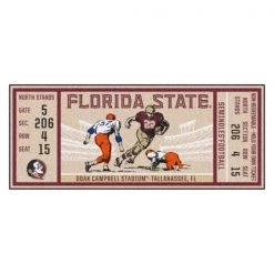 Fanmats Florida State University Ticket Runner