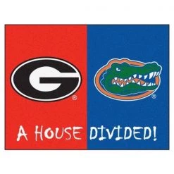 Fanmats Georgia - Florida House Divided Rug