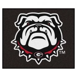 Fanmats Georgia Black New Bulldog Tailgater Rug