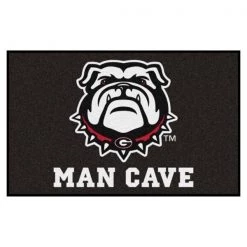Fanmats Georgia Bulldog Man Cave UltiMat Rug