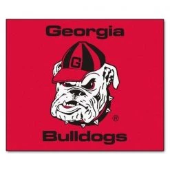 Fanmats Georgia Tailgater Rug 5x6 Bulldog