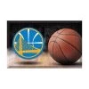 Fanmats Golden State Warriors Scraper Mat- Ball -Rugs&Mats Official Shop Grainger G5703667